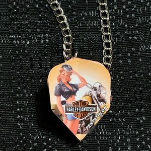 Harley-Davidson Pinup Girl Necklace